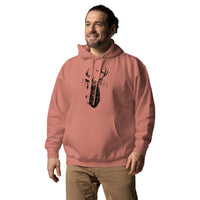 Kananaskis Geometric Stag Hoodie Hoodie